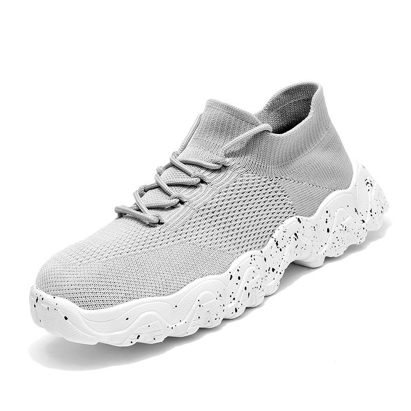 

Summer mesh men s shoes breathable solid color outdoor low-top running shoes student lace-up sports and leisure shoes 2025 44
