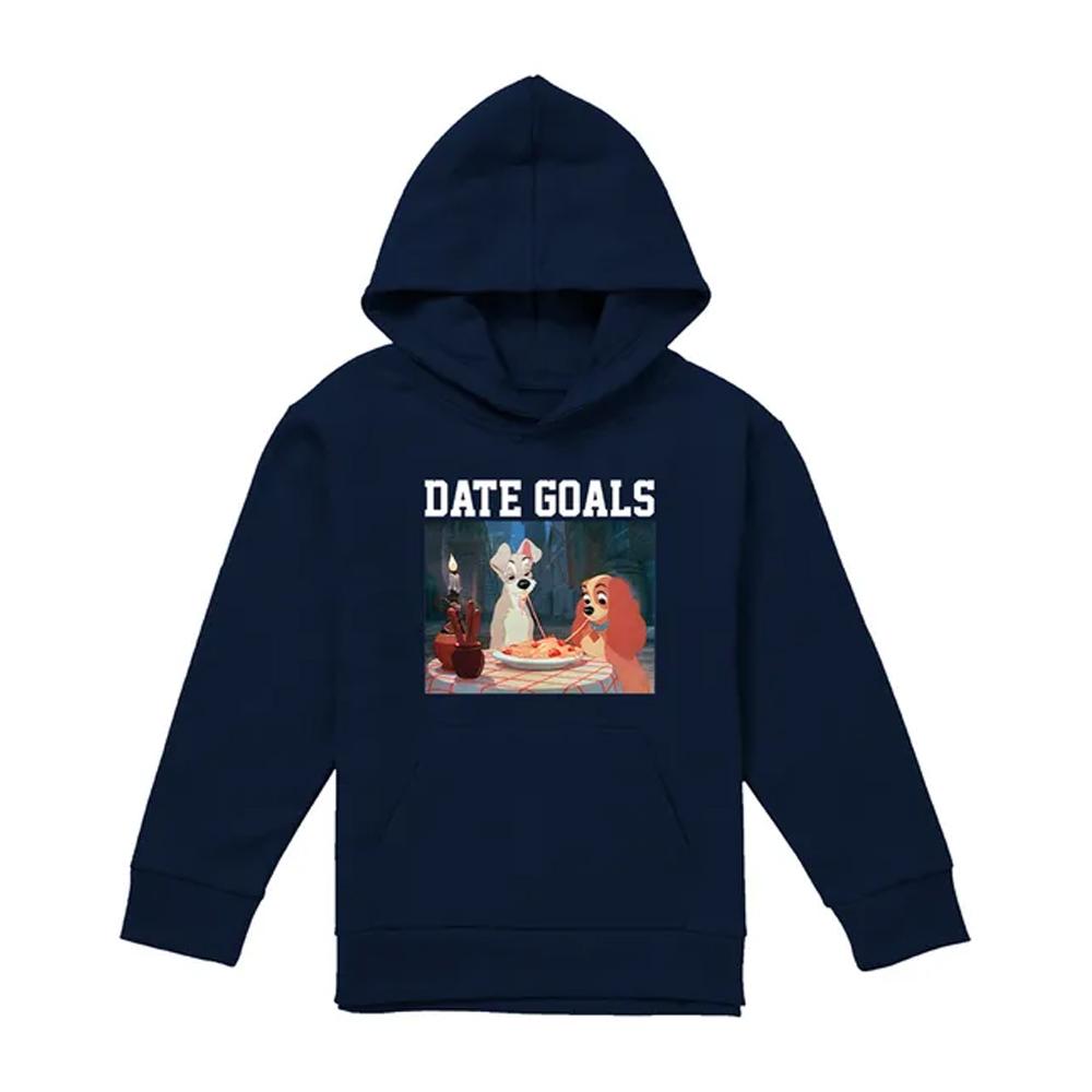 Susi und Strolch Kinder/Kids Date Goals Valentinstag Hoodie