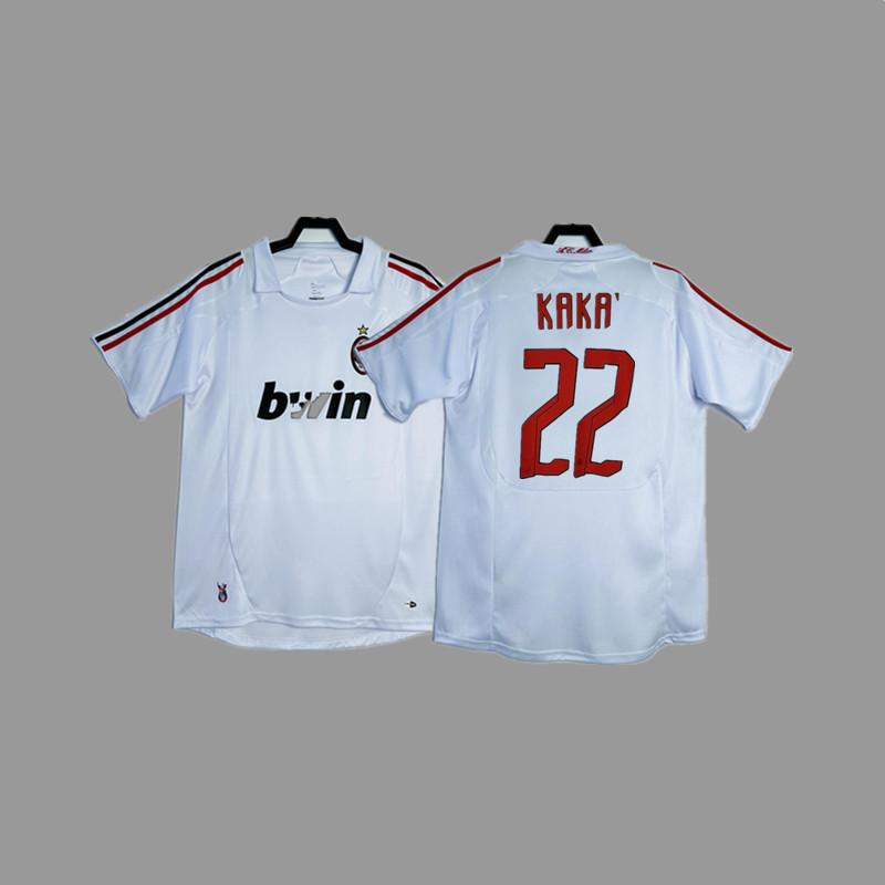 Tricou de fotbal vintage AC Kaka Maldini Ronaldo Ronaldinho tricou tricou de joc antrenament