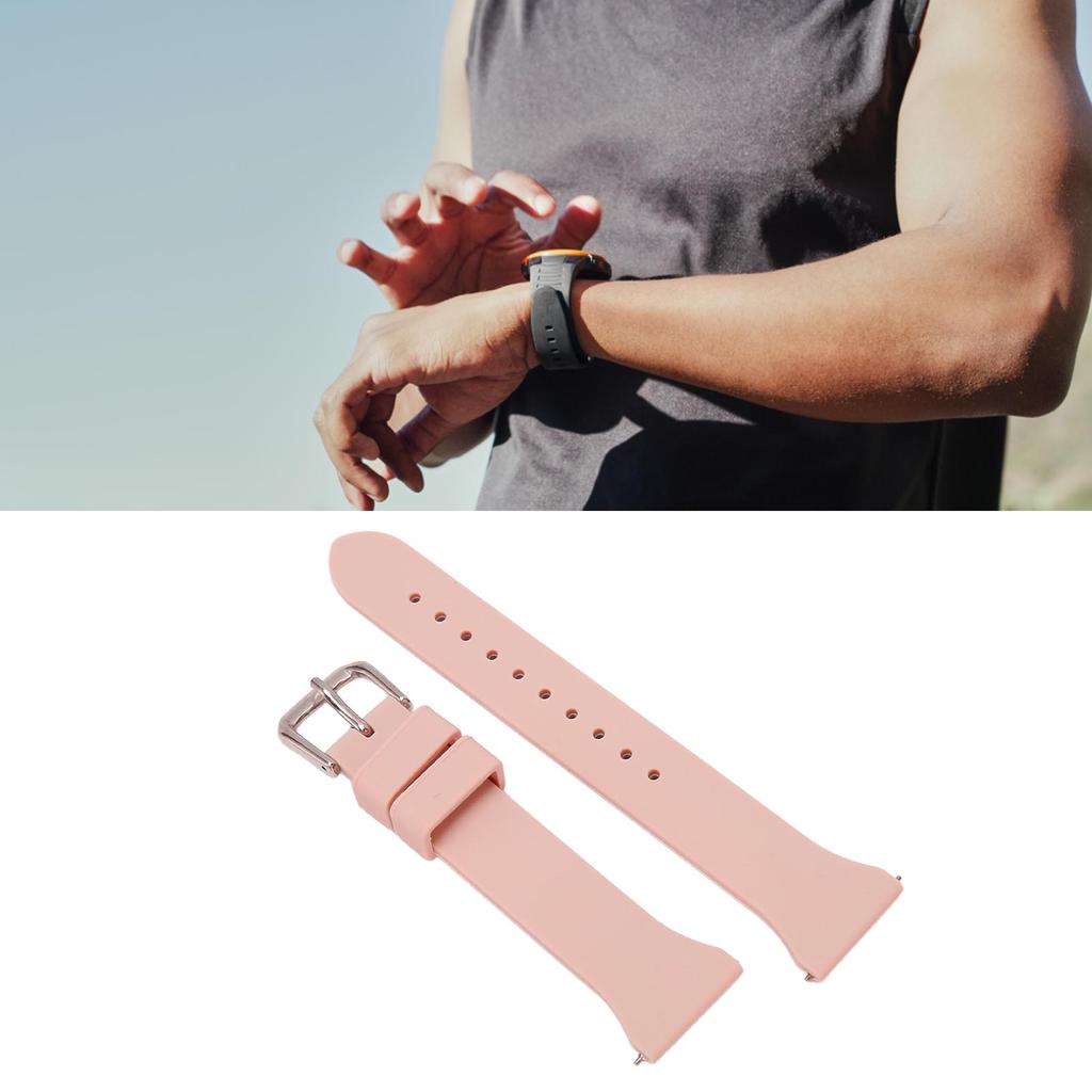 Ersatz-Sportuhrarmband für GTS 4 Schnellverschluss Silikon-Uhrenarmband für 20 mm breite Anstöße Uhr