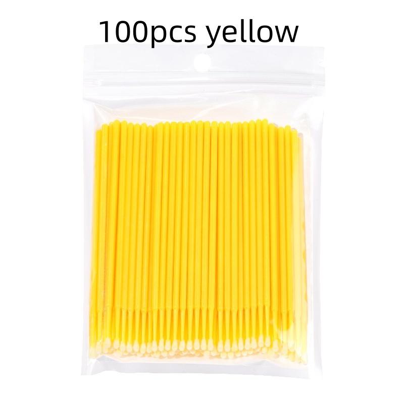 Cotton Swab Makeup False Eyelashes Individual Lashes Mascara Applicators Brush Lash Extension Clean Remover Tools