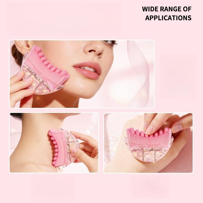 Lymphatic Contour Face Brush - Facial, Eye & Neck Gua Sha Massage Tool for Sculpting & Detox