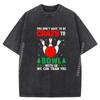 Christmas Crazy Bowling Bowlers Ten Pin Players Thanksgiving Christmas Gothmas Washed T Shirt Tops & Tee