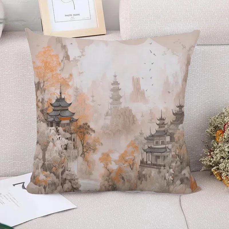 Chinese Style Children's Cushion Cover Decorative Pillowcase  Case x Pillow Cases Home Decoration Accessories Cushions