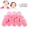 12pcs Pink Soft Hair Curler Soft Hair Roller Set Styling Tool Foam Hair Roller  Home Salon