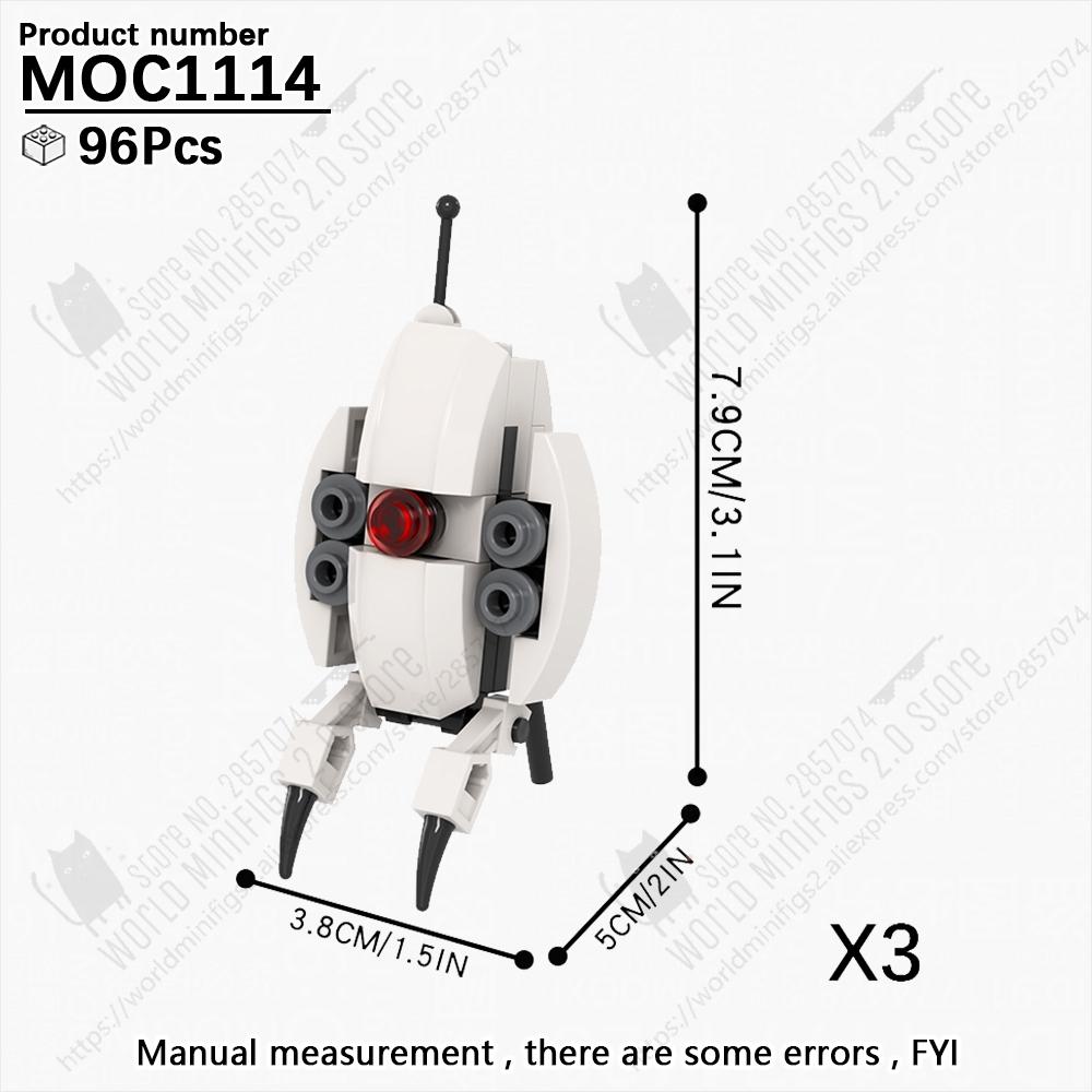 MOOXI Sci-Fi Game Movie Robot Mecha Warrior Action Figure Interstellar Scene Building Blocks Adult Set MOC Bricks Kids Toys Gift
