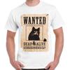 Gatto di Schrödinger Cercasi Vivo o Morto Uomo Donna Top Unisex T-Shirt Retro 2438