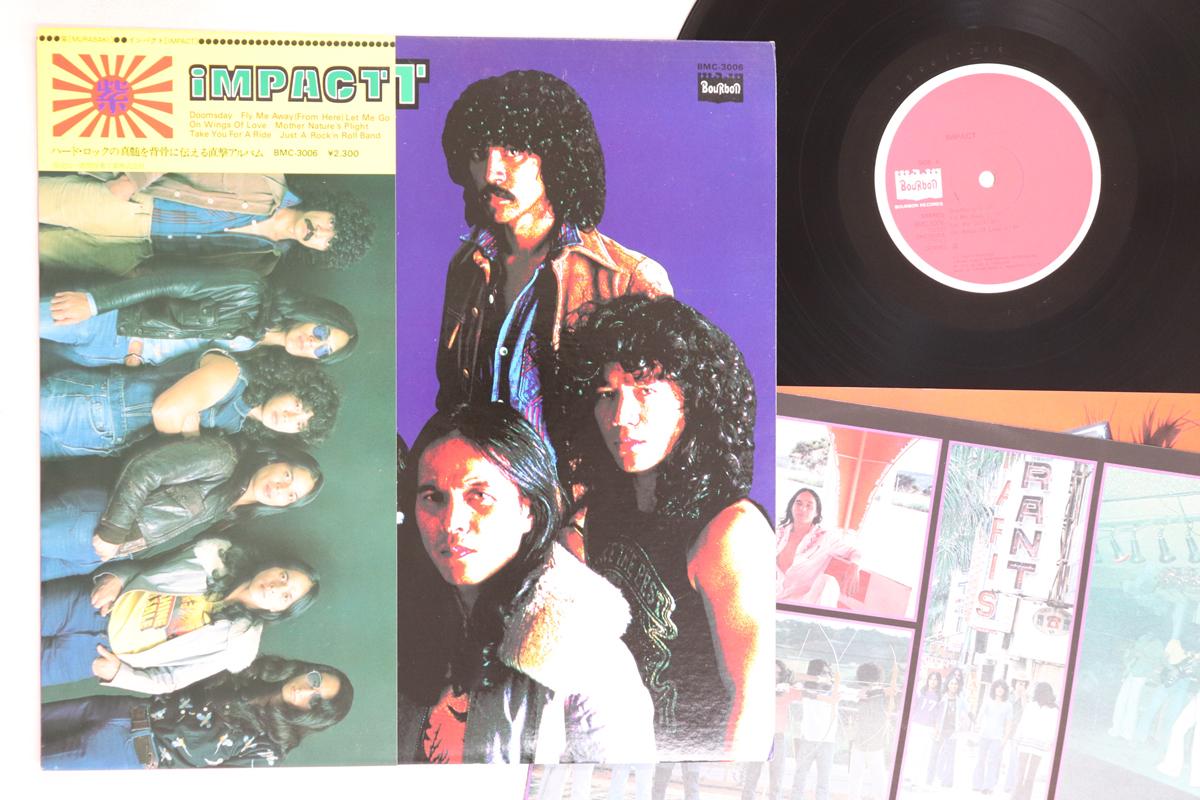 

LP Record MURASAKI - Impact BMC3006 BOURBON 1977 Japan Obi Japanese Pop/Rock Used