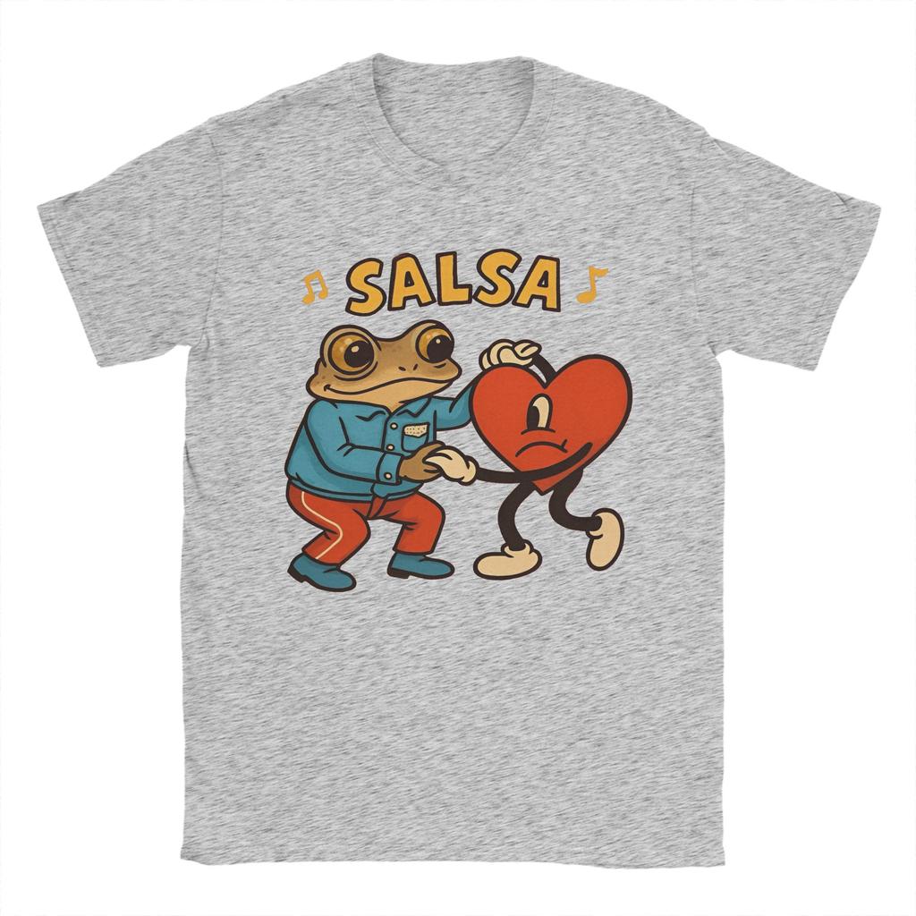 Bad Bunny Portorico Sapo Concho Maglietta Grafica Cotone unisex Manica Corta Larga Y2k Hip Hop moda Estate 2026 Nuova Maglietta Unisex