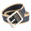 JEVI Men's Casual Woven Canvas Pin Buckle Belt