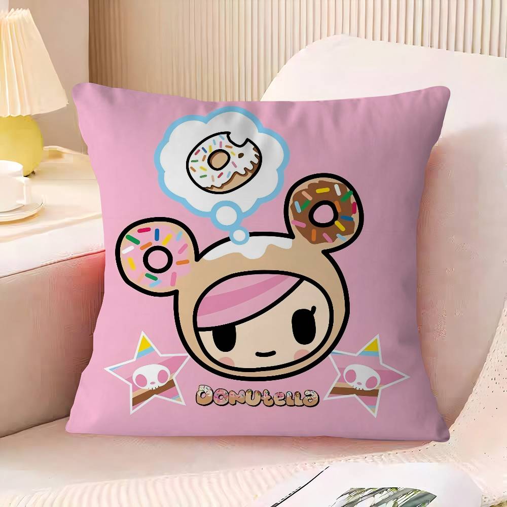 

Anime T-TokidokiS Personalized Picture Text Home Decorative Pillows Household Gifts 45x45cm 16x16Inch