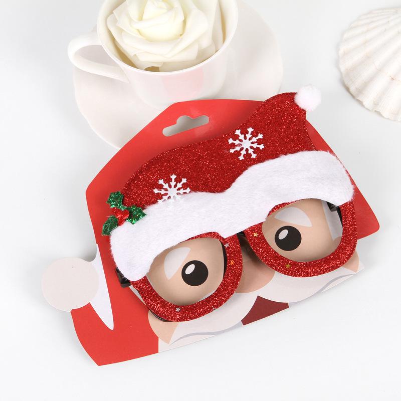 Weihnachts-Maskerade-Brillengestelle - Festliche Baum- & Geweih-Designs für Verkleidungspartys für Erwachsene & Kinder