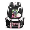 Large Capacity Schoolbag with Shoulder Strap; Student Three-piece Pencil Case Set