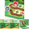 Rotkäppchen Grauer Wolf Puzzle Spielzeug Für Kinder Mit Pfadplanungs-Herausforderung Und Pädagogischen Logikfähigkeiten
