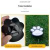 Solar LED Dog Paw Footprint Light, Outdoor Rainproof Garden Decoration