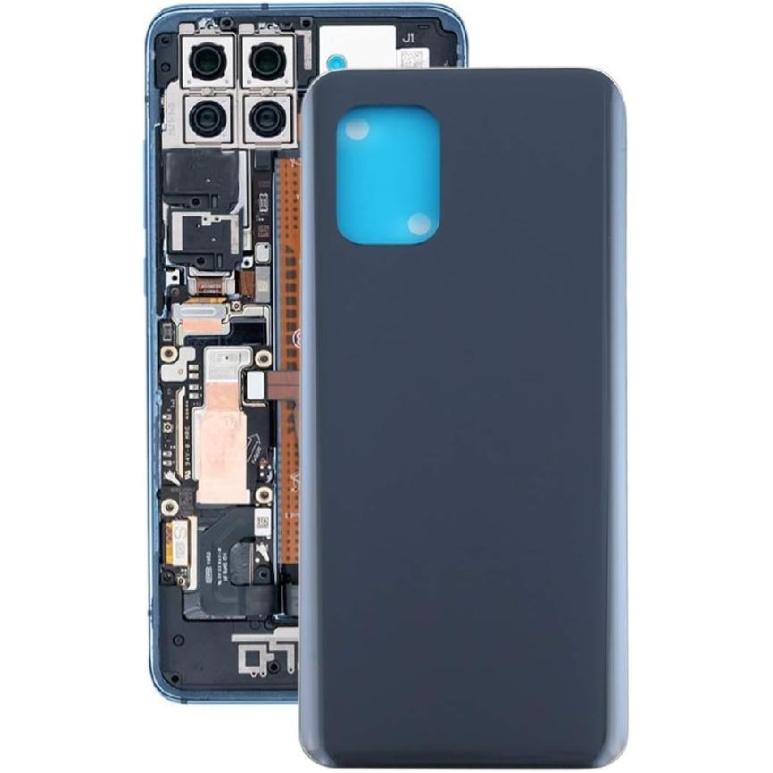 Repair Replacement Parts Battery Back Cover for Xiaomi Mi 10 Lite 5G Parts (Color : Black)