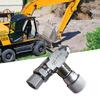 G3 8 regulační ventil průtoku Obousměrný hydraulický omezovací ventil pro minirypadlo 1-2 tuny