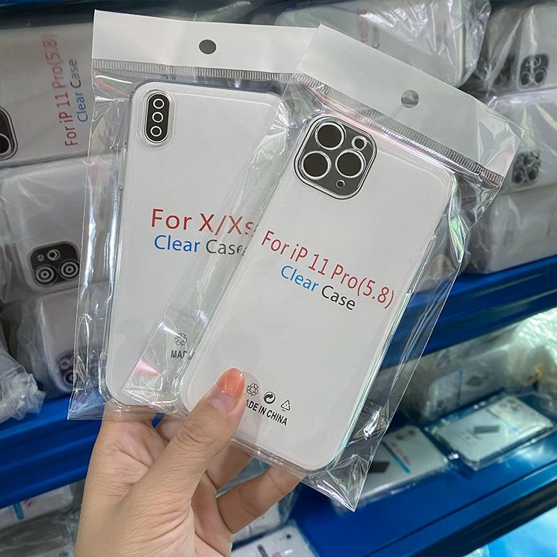 Applicable To Apple 13 Mobile Phone Case XS Transparent 11 Iphone16 Protective Case 15promax Soft Case 14