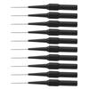 10pcs 26.010 0.7mm Test Probe Set 4.0mm Socket Piercing Probe for Testing EquipmentBlack