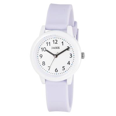 Nuance Color Rubber Strap Trendy 4 Easy Comfortable To Easy To Blue J-AXIS Watch, Watch, Colors, Care, Wear, Read, CF2C0031, Women's,
