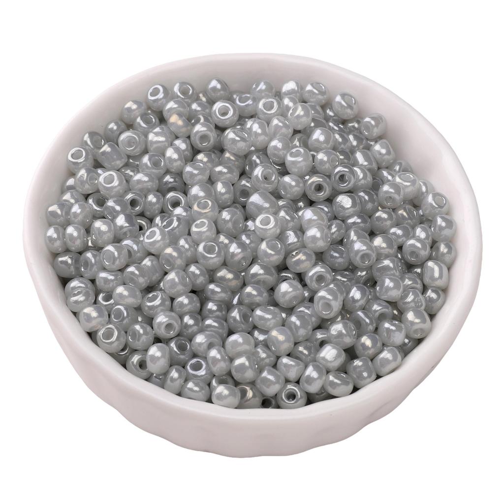 180Pcs Glass Seed Beads Cream Color Charm For Jewelry Making Accessories DIY Bracelet Necklace