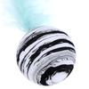Cat Toy Star Ball Plus Feather Eva Light Foam Ball Throwing Funny Interactive