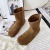 Fashion Women's Short Boots 2025 Autumn Winter New Luxury Vintage Outdoor Non Slip Fashion Boots Comfortable Soft Sole Flat Casual Shoes
