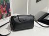 Genuine Leather Women's Cylindrical Crossbody Bag - Spring/Summer 2025 Light Luxury Collection