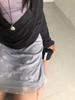 Apoem Flower Sheer Layered Skirt (2C)