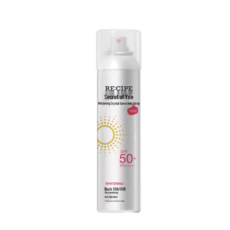 RE:CIPE Crystal Whitening SPF50+ PA++++ Sunscreen Spray