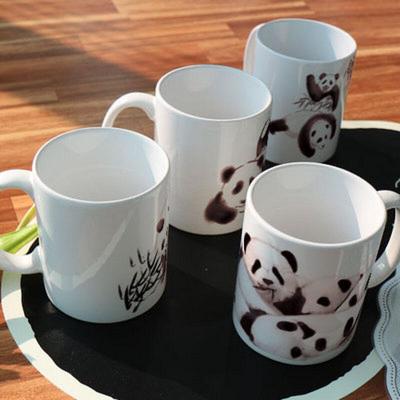 Tk240-Designmugg 4-pack-Panda är min vän