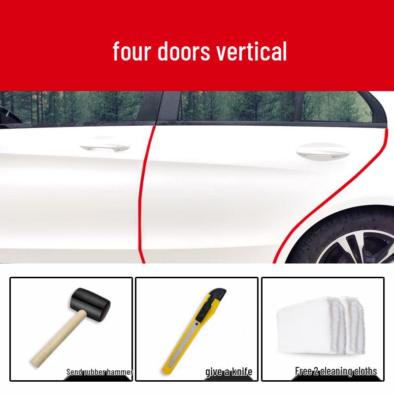 Honda CRV/Civic/Accord/Breeze Drzwi Samoprzylepna Gumowa Listwa Antykolizyjna