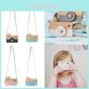 Wooden Camera Toy For Kids Unisex With Smooth Finish And Cotton Rope**