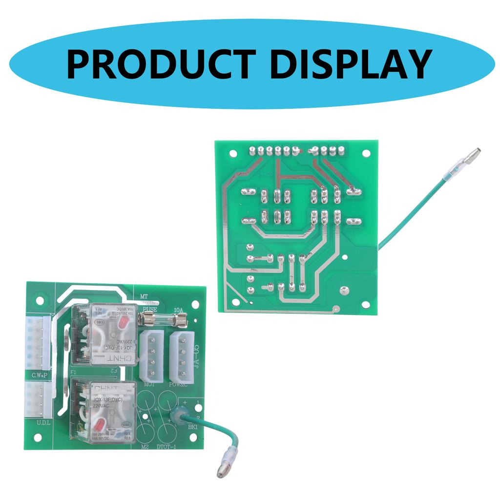 High Sensitivity Motor Relay Circuit Board Stable Mainboard Power Panels Plastic Texture Perfect for Garage Door Systems
