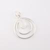 Rainbow Moonstone Gemstone 925 Sterling Silver Jewelry Handmade Pendant 1.65" PP-61-36