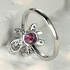 Hot Selling Fashionable White Diamond Turtle Ring Couples Simple Index Finger Ring Accessory