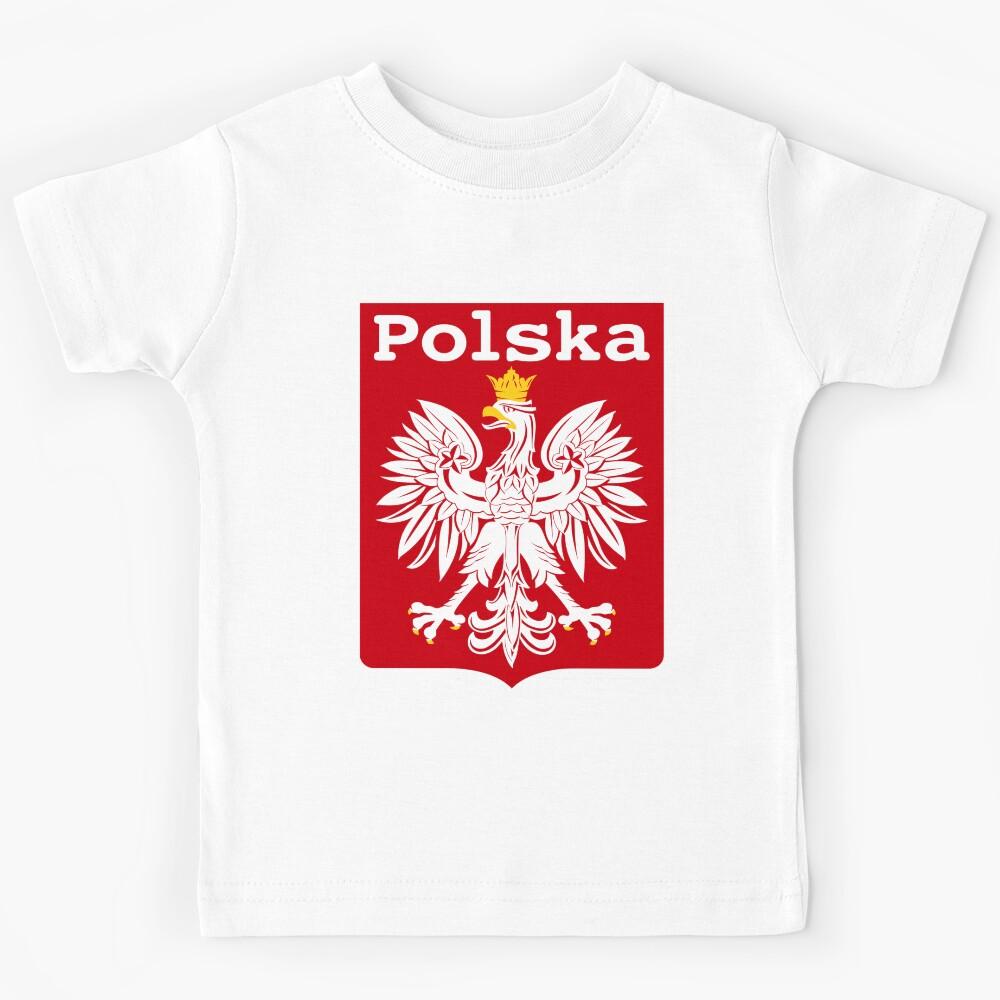 POLSKA Eagle // Retro Polish Poland Pride Kids T-Shirt 150