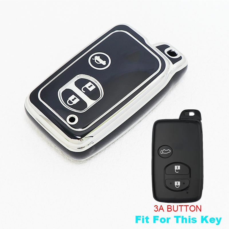 Suport husă carcasă pentru Toyota Yaris Corolla Vitz RAV4 Land Cruiser Camry Highlander Prado Prius Carcasă telecomandă auto fob