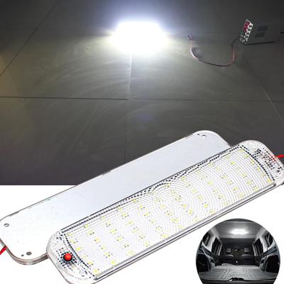NEW 72LED 12V-80V LED Car Vehicle Interior Dome Roof Ceiling Reading Light Lamp Interior Car Roof Light Car Interior Lighting