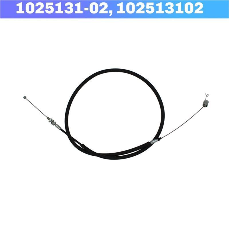 For Club Car Precedent Golf Cart Throttle Cable- Part Numbers 1025131-02, 102513102 2004-Up