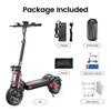 iScooter iX8 Electric Scooter, 2*1200W Motor, 48V 20AH Battery, 12-inch Tire, 60km/h Max Speed, 70km Range