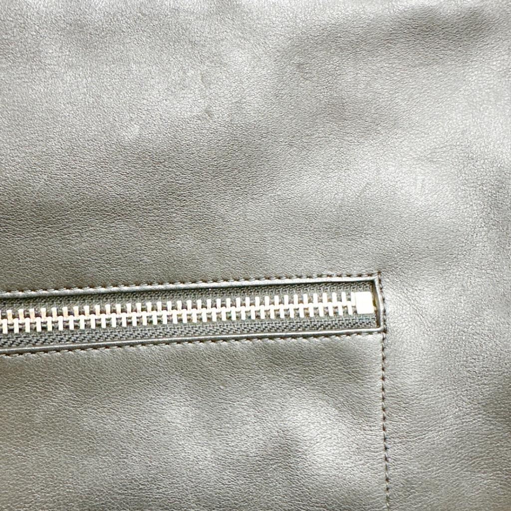 COACH Cafu Diagonal crossing Shoulder Bag leather black Women 19889 Used