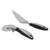 2-teiliges Set Pizza Schneider Spatel Edelstahl Pizza Spatel Schaufel mit rutschfestem Griff