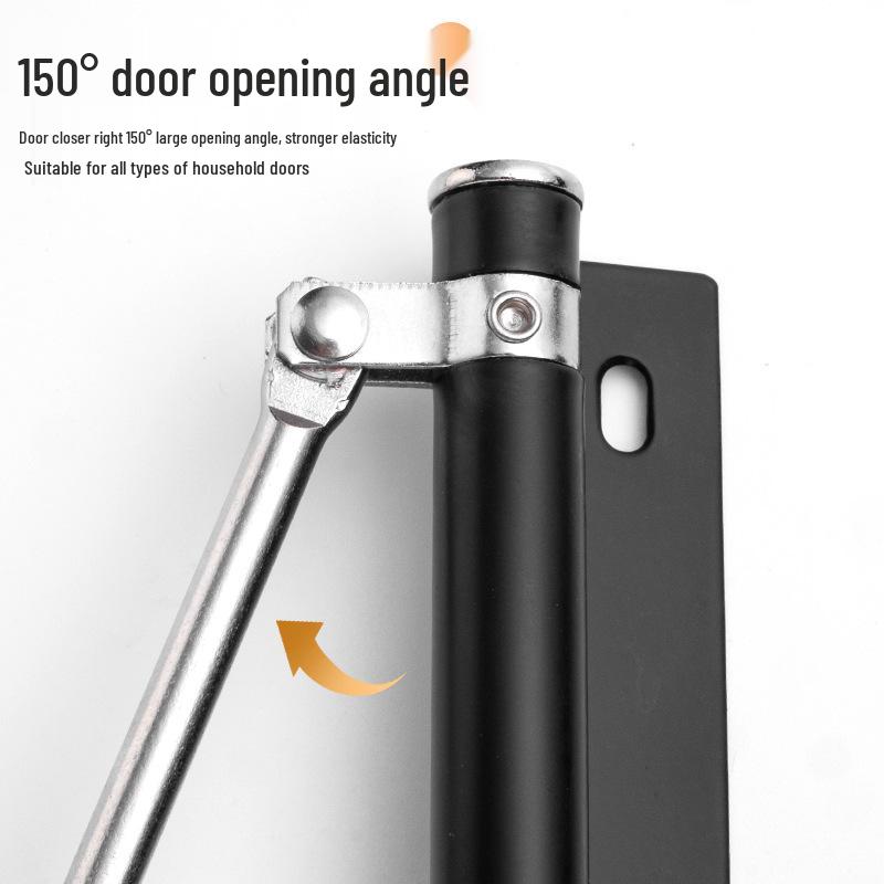 Închizător de ușă hidraulic silențios reglabil din oțel inoxidabil