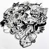 Skateboard Sticker Set 60 Stück Skateboard Vinyl Aufkleber Skate Graffiti Laptop Auto LS
