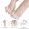 Silicone Hallux Valgus Separator for Big Toe and Toe Overlap Alignment
