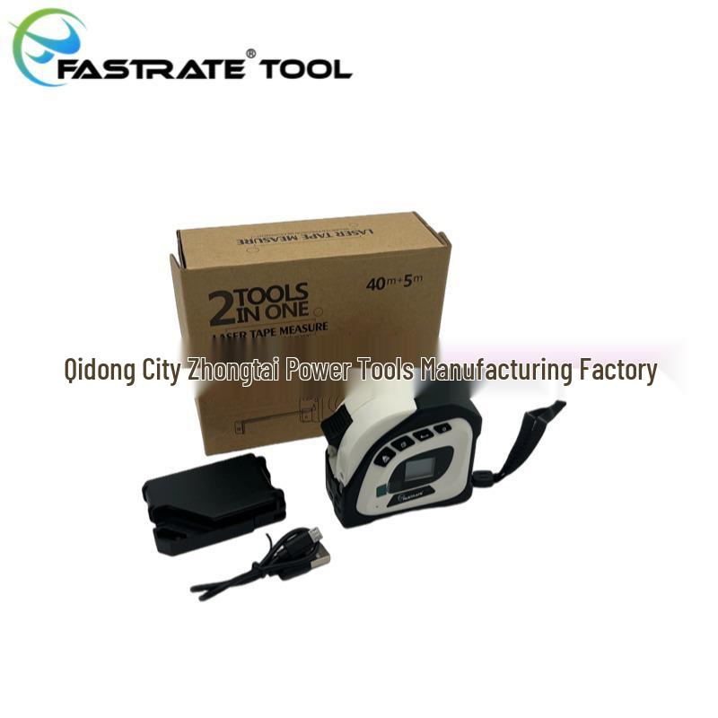 

High-Precision Infrared Laser Rangefinder & Tape Measure Combo