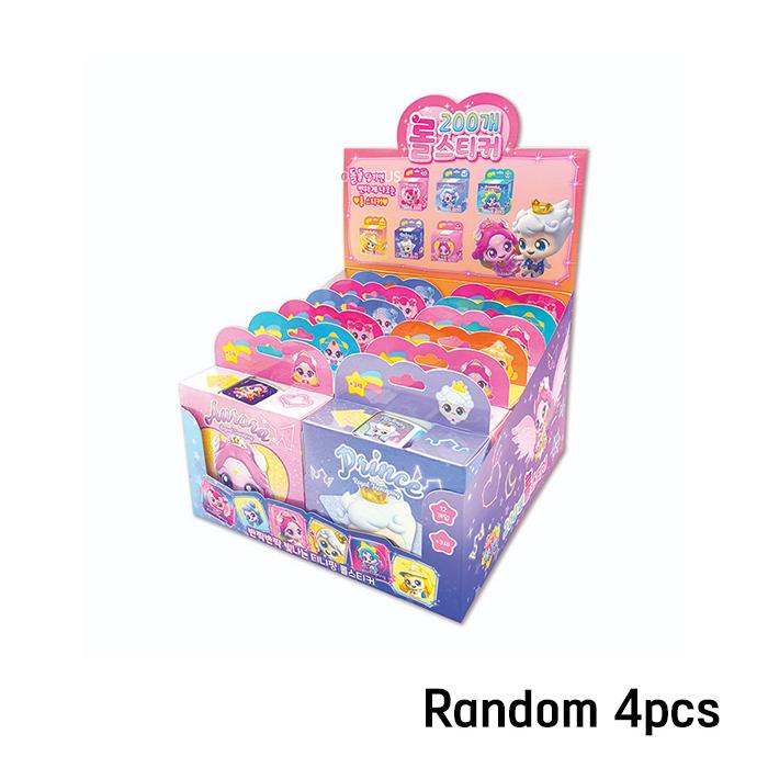 

Сертифицировано KC - Лови! Teenieping НОВЫЕ наклейки в рулоне – 200 шт. (Случайный 1 рулон) 4 варианта # Random 4pcs