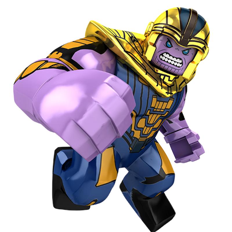 Blind Box Mini Bouwstenen X654 Figuren Grote Goblin Spiderman Iron Man Venom Kapitein Hawk Deadpool Pantser Kerstcadeaus Speelgoed