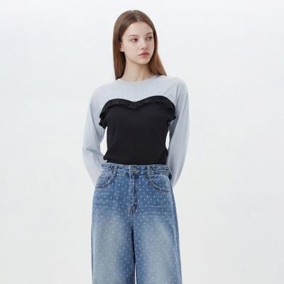 Drop Shoulder T shirT  Es2cl460 